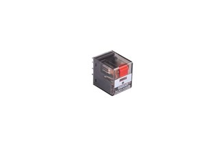 RE2 Series 2CO 8Pin 12A Plug-in 6x2.2mm FP  230VAC AgNi 90/10 5mm Pin Pitch Power Relay